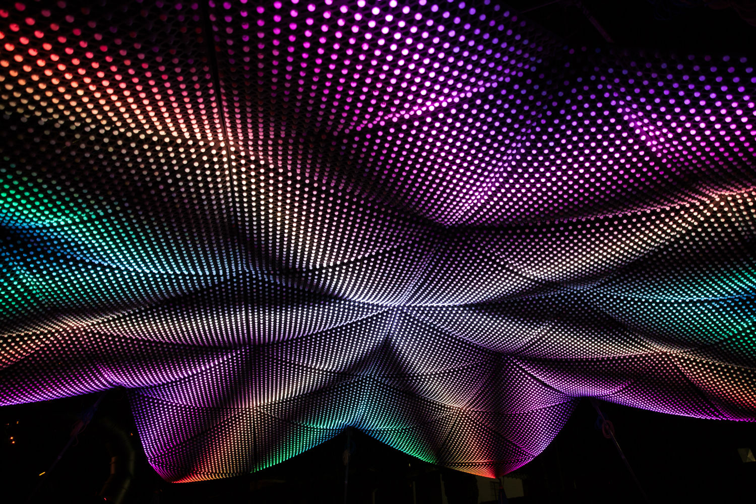 Amazing light installation
